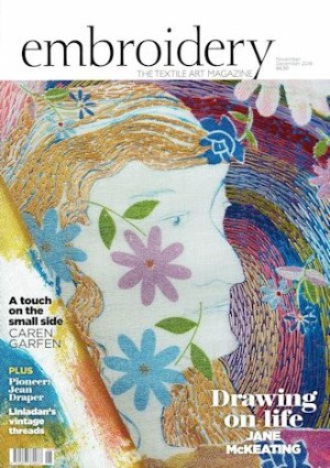 Embroidery November 18 front cover